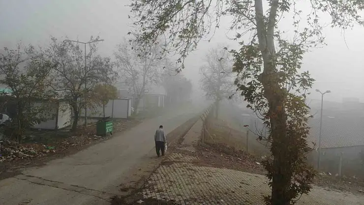 Kahramanmaraş'ta sis etkili oldu