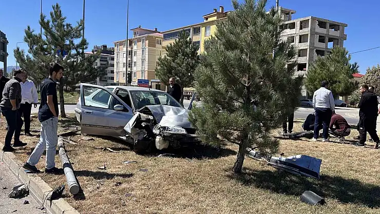 Kahramanmaraş'ta trafik kazası: 2 yaralı