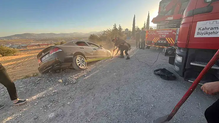 Kahramanmaraş'ta trafik kazası: 1 yaralı