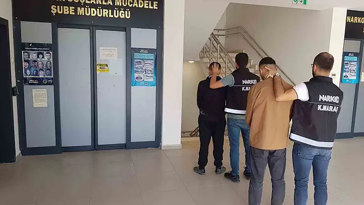 Kahramanmaraş'ta uyuşturucu operasyonu: 3 tutuklama