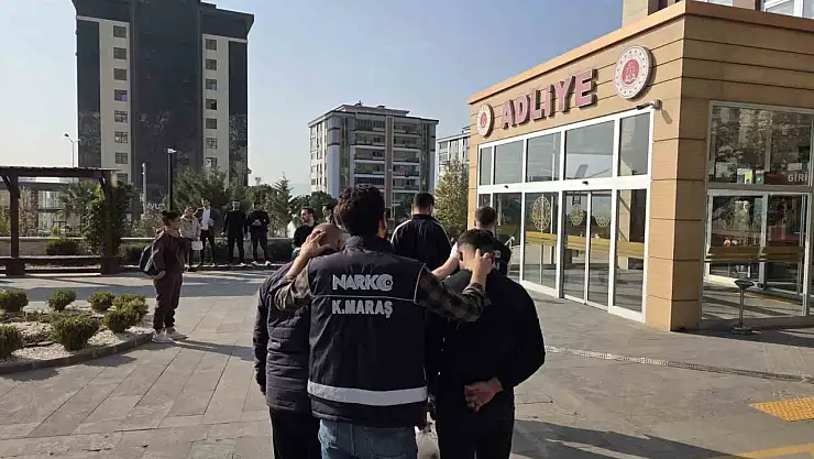 Kahramanmaraş'ta uyuşturucuya 3 tutuklama