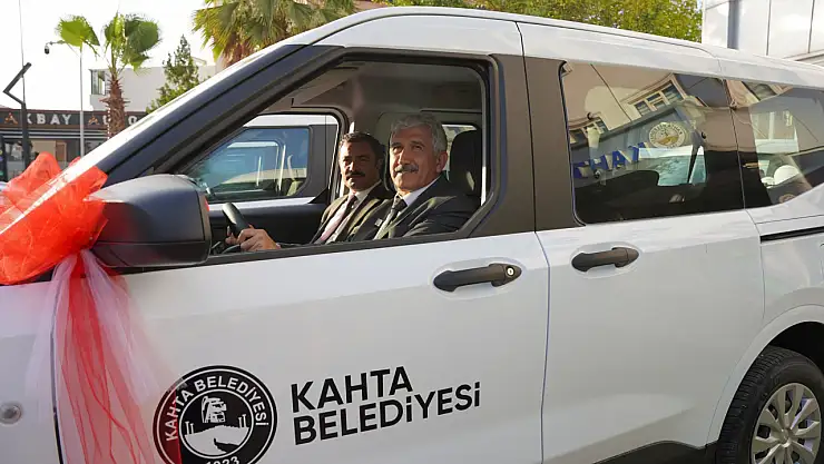 Kâhta Belediyesi Araç Filosuna 14 yeni araç daha katıldı