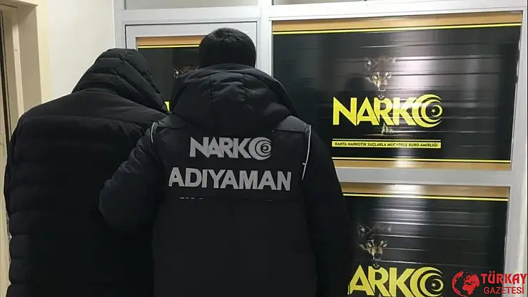 Adıyaman Kahta'da 13 yıl hapis cezasıyla aranan şahıs yakalandı