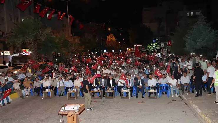 Kahta'da 15 Temmuz Milli Birlik ve Demokrasi Günü anıldı