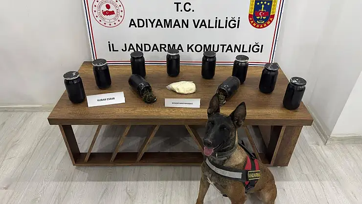 Kahta'da uyuşturucuya geçit yok