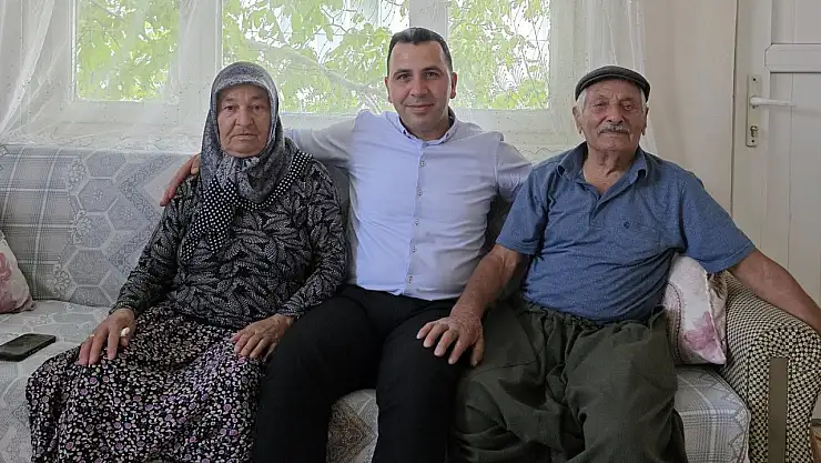 Kaymakam Algın'dan Şehit ailesine ziyaret