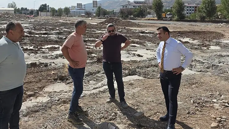 Kaymakam Algın Rezerv Alanda incelemelerde bulundu