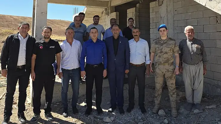 Kaymakam Algın Yeniköy Köyünde vatandaşlarla bir araya geldi