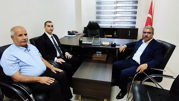 Kaymakam Gökçayır'dan Başkan Duranay'a ziyaret