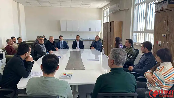 Kaymakam Partal'dan Şehit Abidin Tanrıkolu Anadolu Lisesi'ne ziyaret