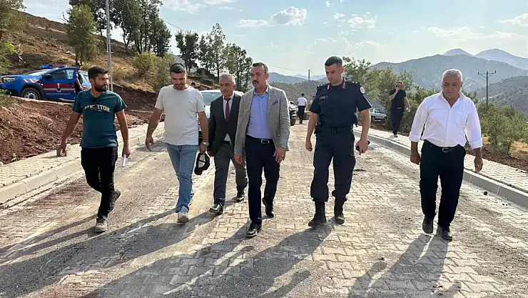 Kaymakam Pelvan '25 adet köy evimizin Recep Köyü halkına hayırlı ve uğurlu olsun'