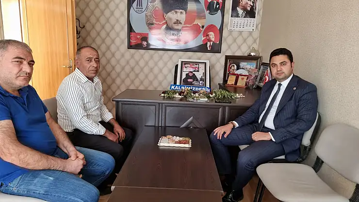 Kaymakam Seyhan'dan Başkan Coşkun'a hayırlı olsun ziyareti 