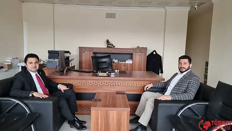 Kaymakam Seyhan'dan Türkay Gazetesine ziyaret