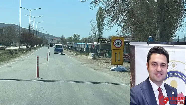 Kaymakam Seyhan: 'İlçemizde Asfalt yol çalışması başladı, sürücüler yol boyunca dikkatli olmalı'