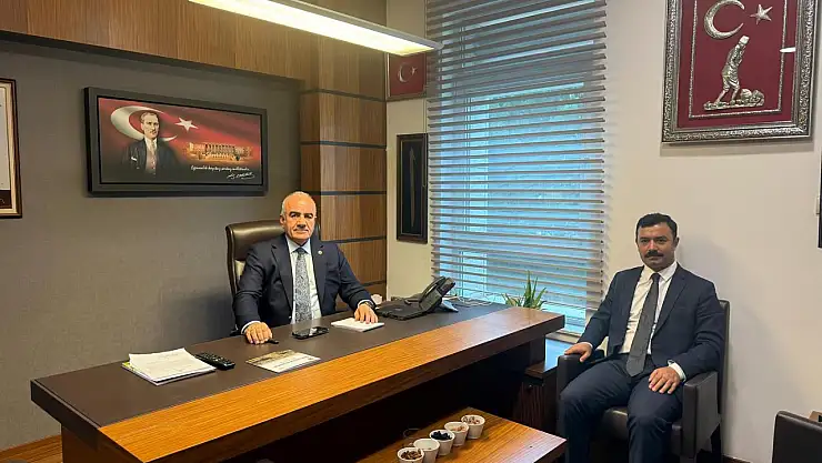 Kaymakam Soysal'dan Milletvekili Özhan'a ziyaret