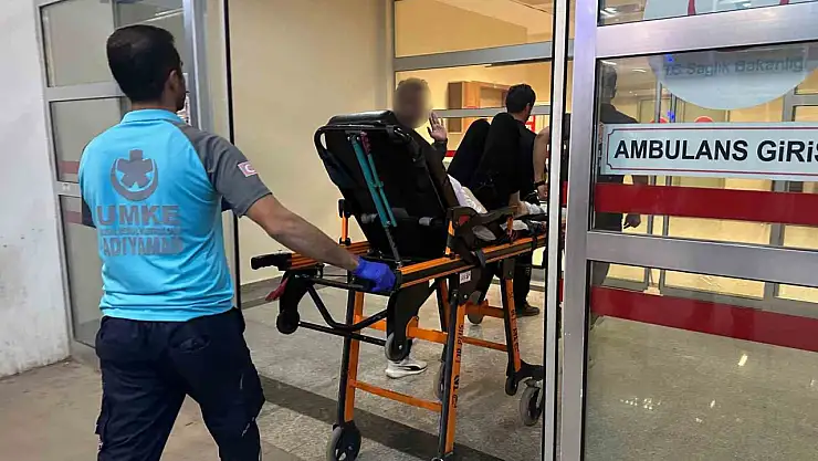 Kazara kendini bıçakladı