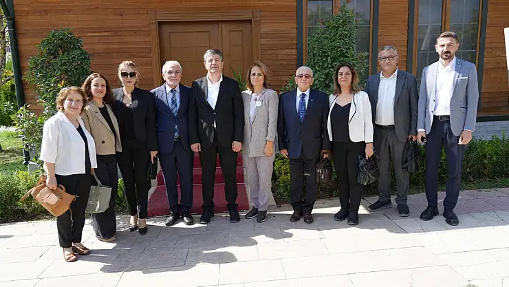 Kent Konseyi heyetinden Başkan Tutdere'ye ziyaret
