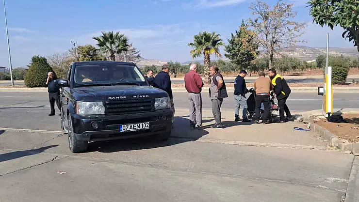 Kilis'te cip ile motosiklet çarpıştı: 1 ağır yaralı