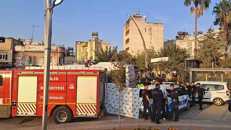 Kilis'te halk otobüsünün çarptığı yaya hayatını kaybetti