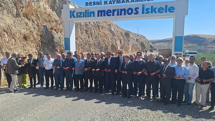 Kızılin Merinos İskelesi'nin açılışı gerçekleştirildi
