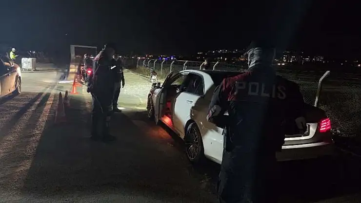Konteyner kentlerde asayiş uygulaması yapıldı