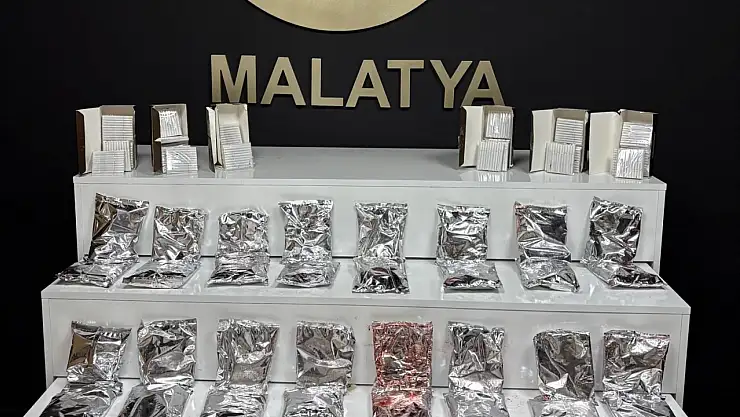 Malatya'da kaçakçılık operasyonu