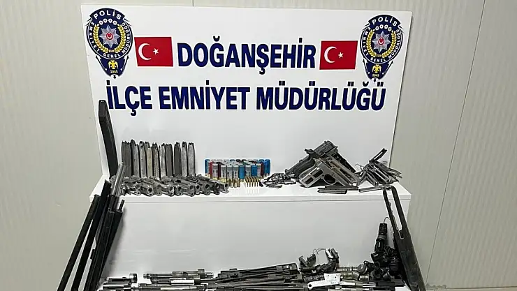 Malatya'da ruhsatsız silah operasyonu: 1 tutuklama