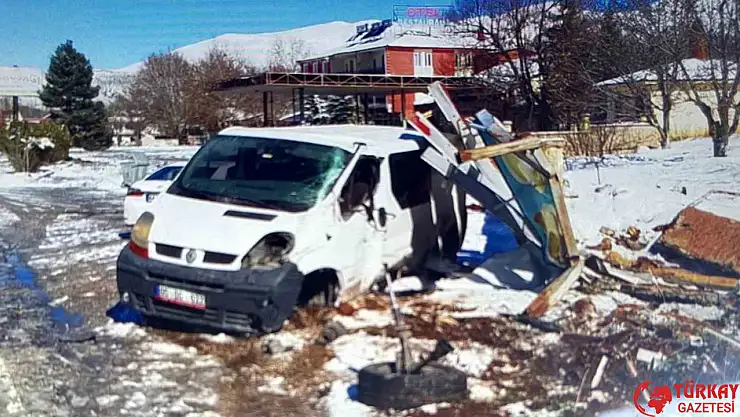 Malatya'da trafik kazası: 2 Yaralı