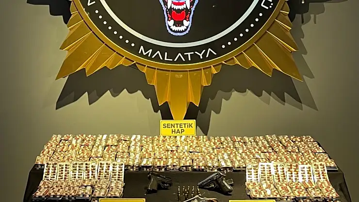 Malatya'da uyuşturucu operasyonu: 3 gözaltı