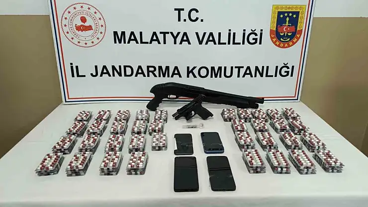 Malatya'da uyuşturucu operasyonu: 4 gözaltı