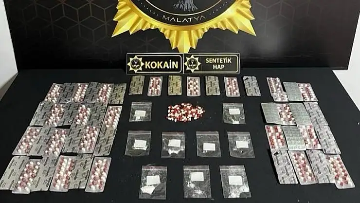 Malatya'da uyuşturucu operasyonu: 3 tutuklama
