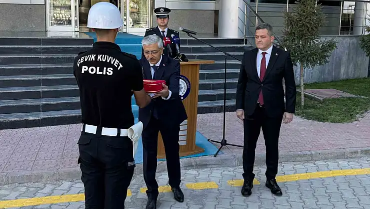 Malatya Emniyet Müdürlüğü'nde devir teslim yapıldı