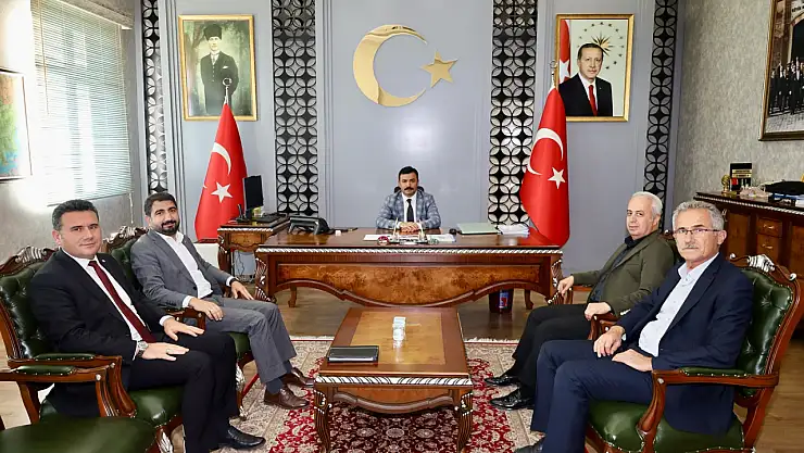Memur-Sen heyetinden Kaymakam Soysal'a ziyaret