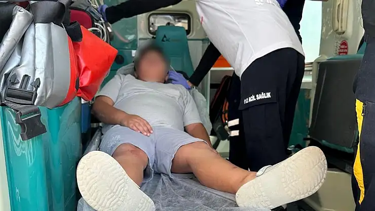 Merdivenlerden yuvarlanan çocuk yaralandı