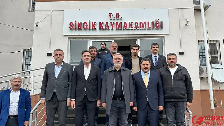 Metiner'den Sincik Kaymakamı Bozkurtoğlu'na ziyaret