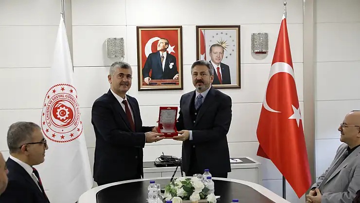 MEYAD'dan Bakan Yardımcısı Ahmet Aydın'a İnsan Hakları ve Çalışma Barışı Teşekkürü