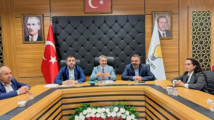 Milletvekili Alkayış Bitlis AK Parti İl teşkilatıyla bir araya geldi