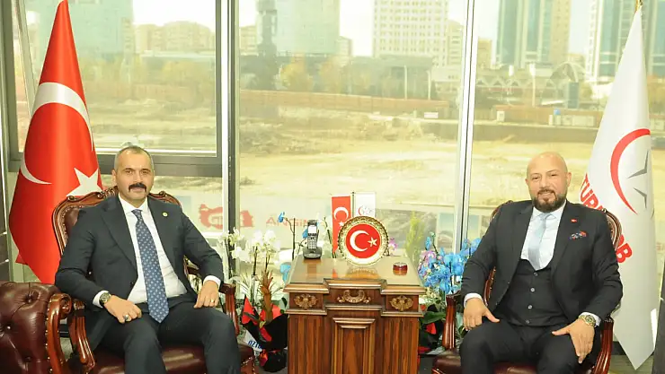 Milletvekili Durgun'dan Başkan Yıldırım'a hayırlı olsun ziyareti