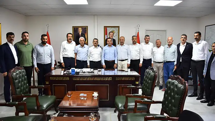 Milletvekili Keleş'ten Kaymakam Algın'a hayırlı olsun ziyareti