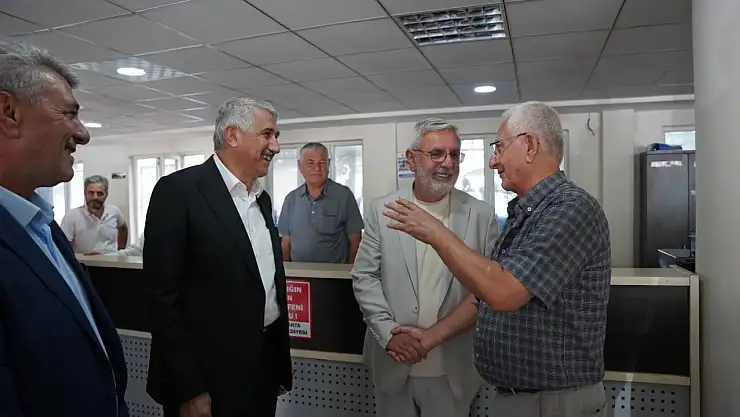 Milletvekili Metiner'den Kahta Belediyesi'ne ziyaret