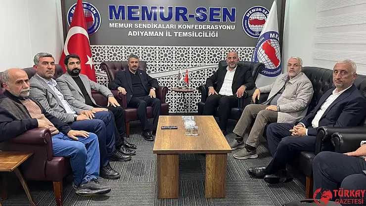Milletvekili Mustafa Alkayış Memur-Sen il temsilciliğini ziyaret etti