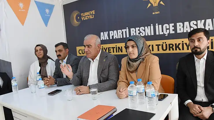 Milletvekili Özhan, Besni AK Parti İlçe teşkilatıyla bir araya geldi