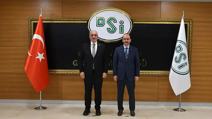 Milletvekili Özhan'dan DSİ Genel Müdürü Mehmet Akif Balta'ya ziyaret