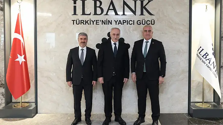 Milletvekili Özhan'dan İLBANK Genel Müdürü Karahan'a ziyaret