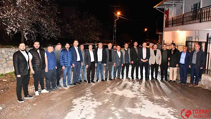 Milletvekili Tüfenkci ile Başkan Ulutaş, Akçadağ'da vatandaşlarla bir araya geldi