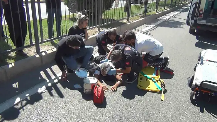 Adıyaman'da direksiyon hakimiyetini kaybeden sürücü yaralandı