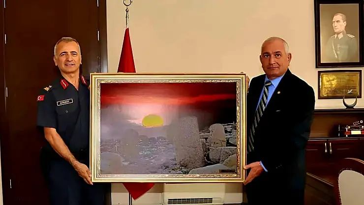 NEFSAD Başkanı Mente'den Mersin İl Jandarma Komutanı Atasoy'a ziyaret