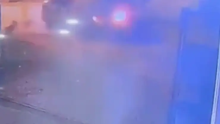 Osmaniye'de 2 kişinin hayatını kaybettiği kaza görüntülendi