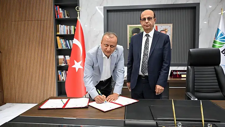 Özalper Mahallesine inşa edilecek taziye evinin protokolü imzalandı