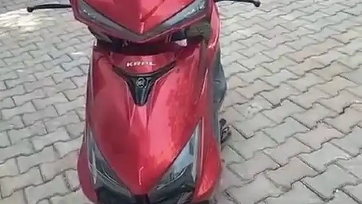 Park halindeki motosiklet çalındı